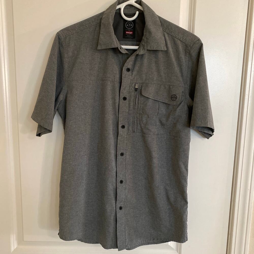 Wrangler All Terrain Gear Short Sleeves Shirt Men's Small